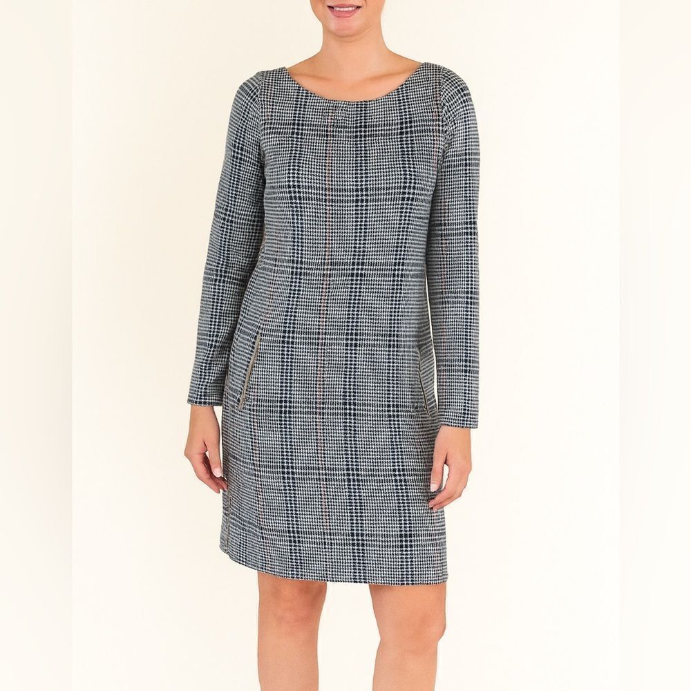 Gap Women’s Plaid Dress Long Sleeve Preppy Gorpcore SZ S